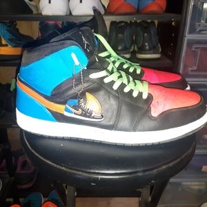 Jordan 1 Mid Gelato Custom